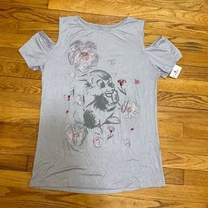 Disney Boutique Bambi Thumper shirt size M NWT
